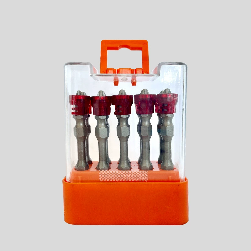  alloy steel TS2 strong magnetic bit head cross plastic magnetic ring nunchuck screw magnetic ring wear-resistant magnet
