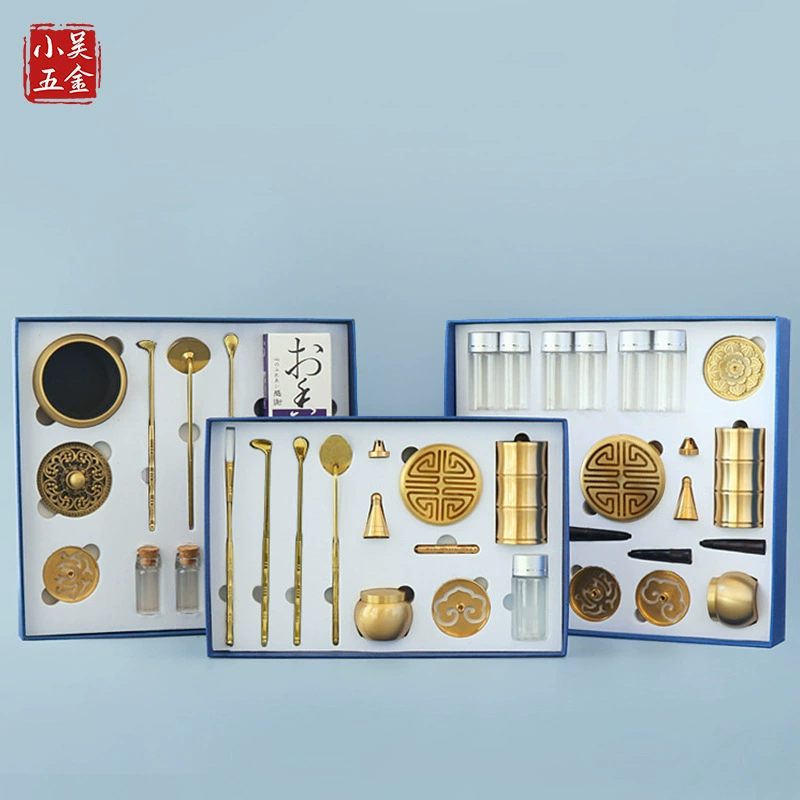 Подарочная коробка для благовоний набор оптом латунный инструмент для аромата плесень