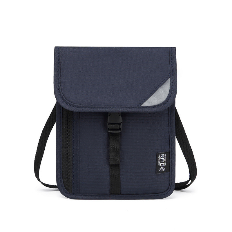 Two compartments navy blue