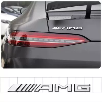 Mercedes-Benz car emblem, rear Car logo - standard-amg-original-car-original-model