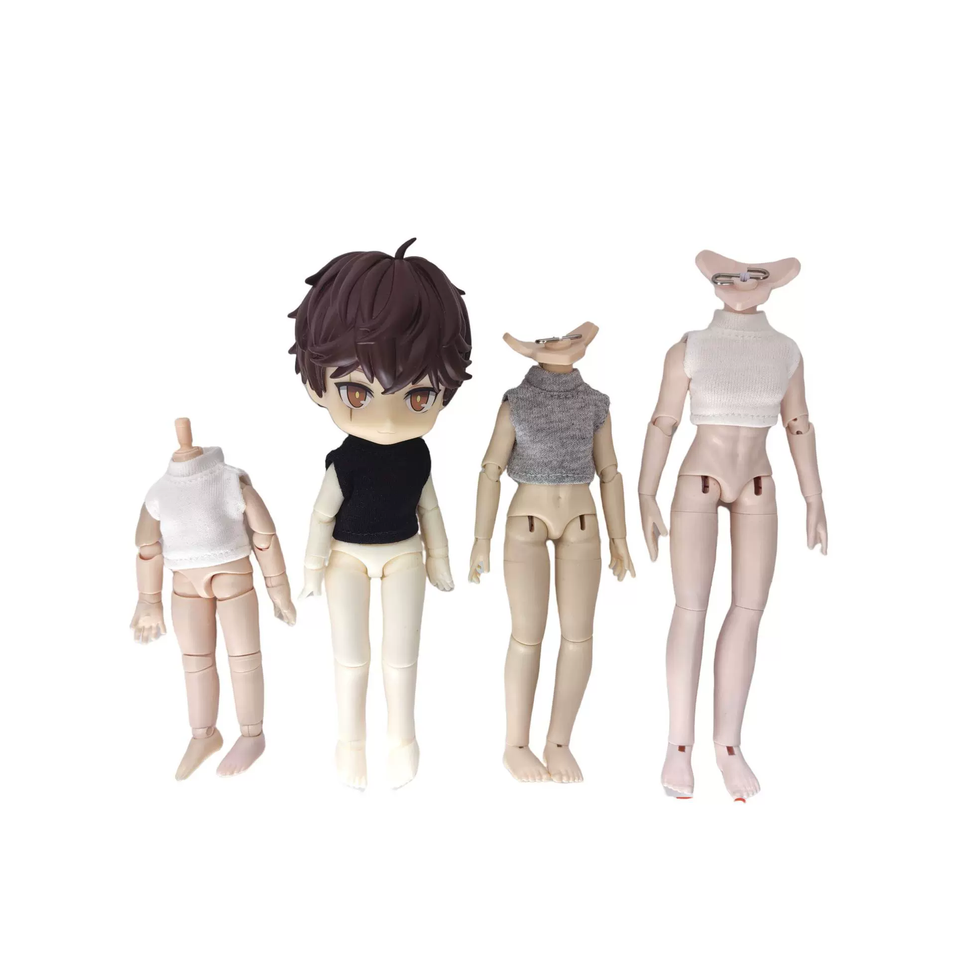 ob11娃衣12分BJD内搭无袖小背心ymy阿巳2.03.0韩国萝莉娃娃衣服P9