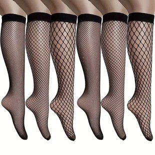 Fishnet Socks Small Leg Socks Korean Fishnet Socks Mesh Socks Harajuku Short Fishnet Socks Japanese Short Tube Mesh Silk