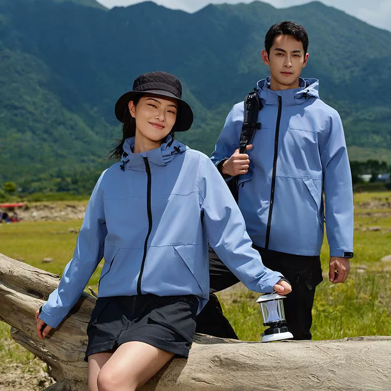 Весенняя и осенняя куртка ветрозащитная водонепроницаемая рабочая одежда на открытом воздухе куртка с капюшоном спортивная куртка с принтом пара для отдыха
