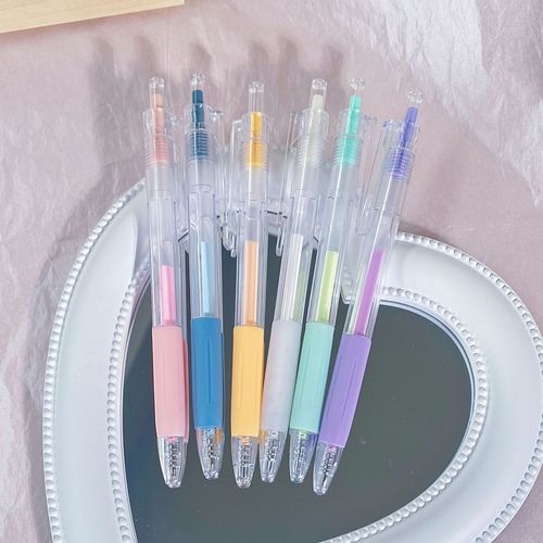 Glue pen dot glue pen type simple push-type handbook double-sided glue pen style handbook quick-drying refill glue stationery