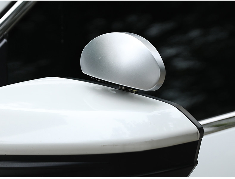 Car Rearview Mirror with Additional Mirror, Instructor Mirror, Auxiliary Mirror, Blind Spot Mirror, Wide-Angle Mirror with Adjustable Angle