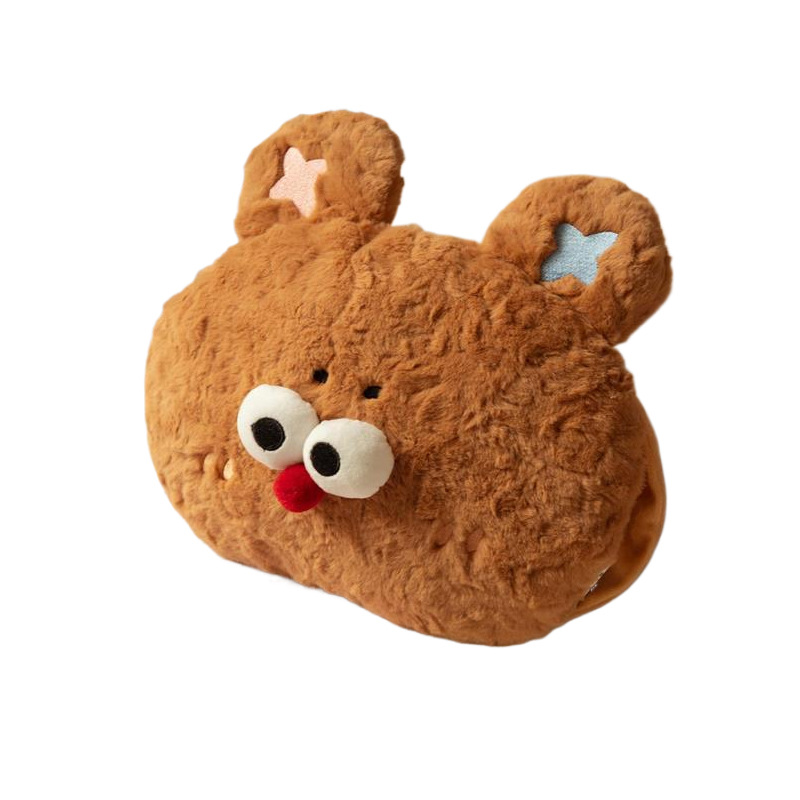 동물 인형 충전식 온수찜질팩 손난로 분리형 커버