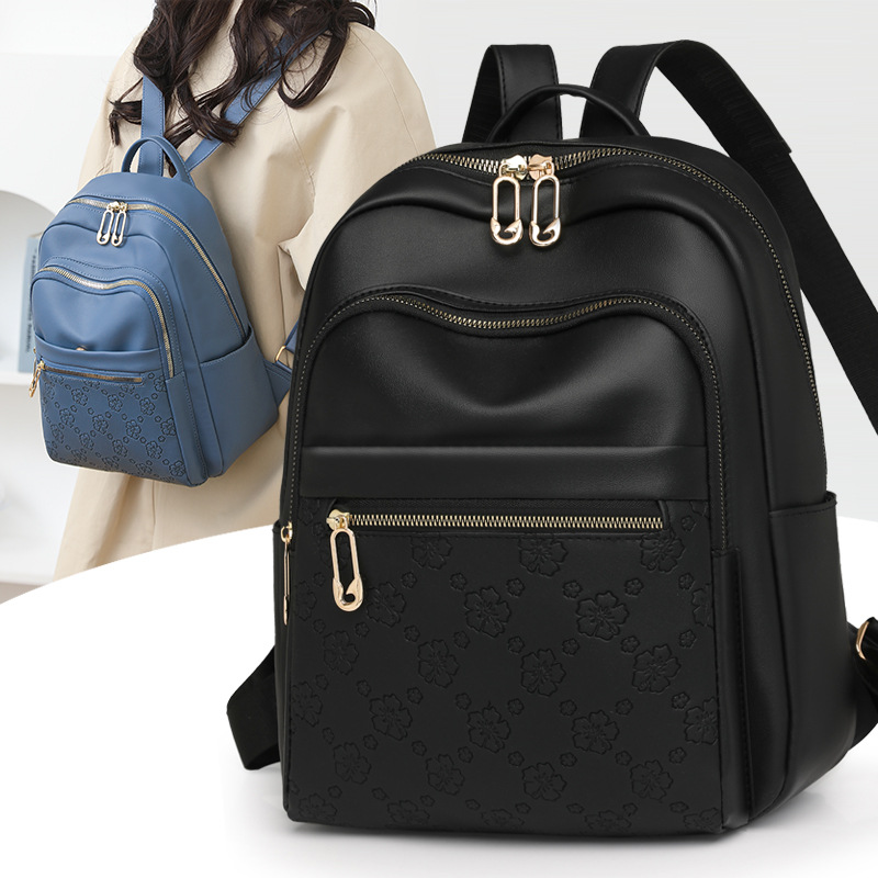 Mochila 2025 nueva mochila de viaje de moda anti-salpicaduras de gran capacidad, mochila casual de todo fósforo al por mayor