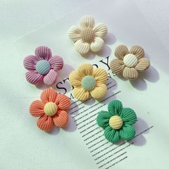 小花配飾輔料花朵胸針可愛包包衣服鞋襪裝飾配飾別針頭飾材料
