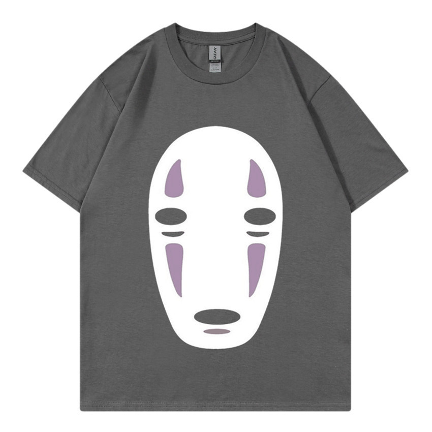 Primavera/Estate Nuova T-shirt da uomo senza volto Sciolto Coal Ball Lettera Manica corta Unisex Manica corta da uomo T_voghion.com