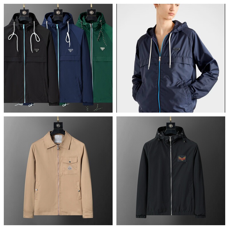 P's New 25Fw High-Quality Sports Style Recycled Nylon Jacket Loose Fit for Men and Women P's New 25Fw High-Quality Sports Style Recycled Nylon Jacket Loose Fit for Men and Women