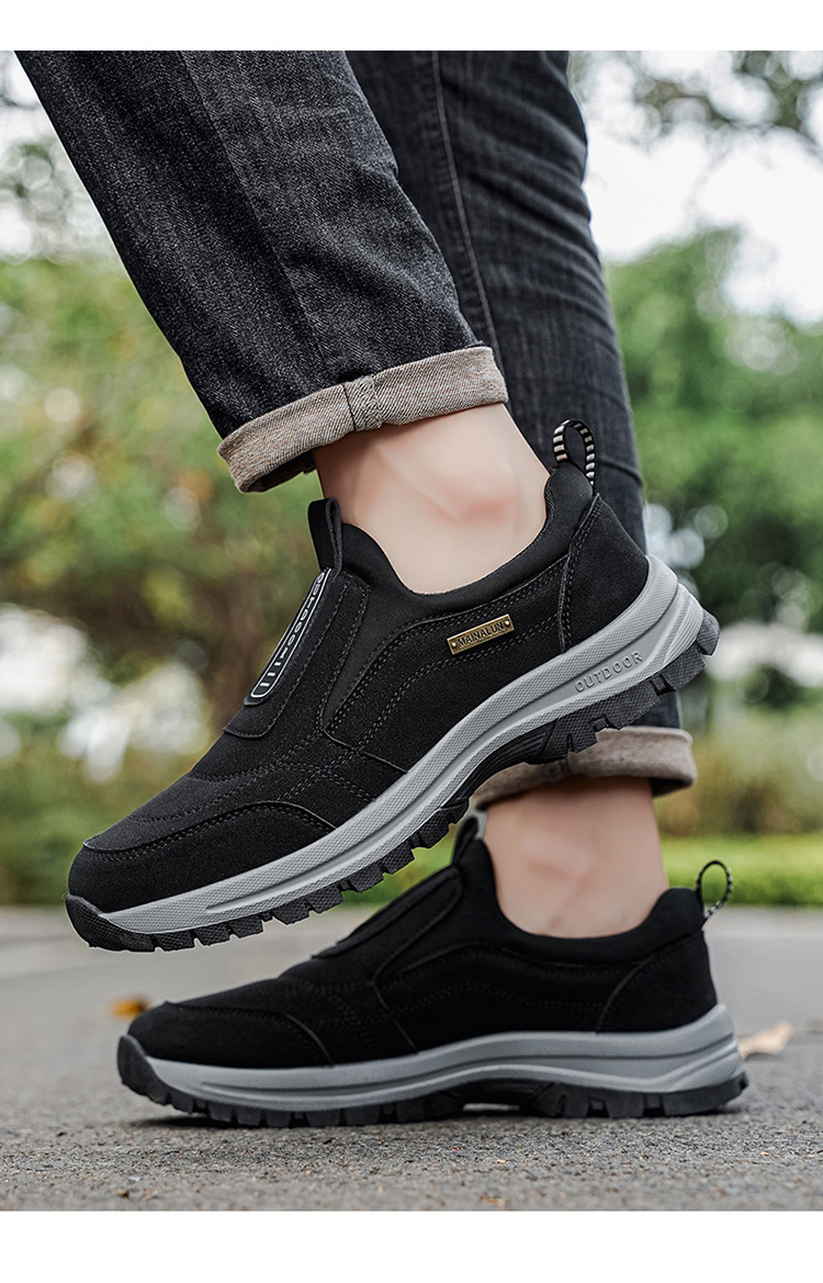 Men's Loafers, Popular Large-size Men's Slip-on Casual Sneakers, Canvas Shoes_vogvips.com