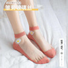 Summer glossy socks, crystal, tights, Korean style