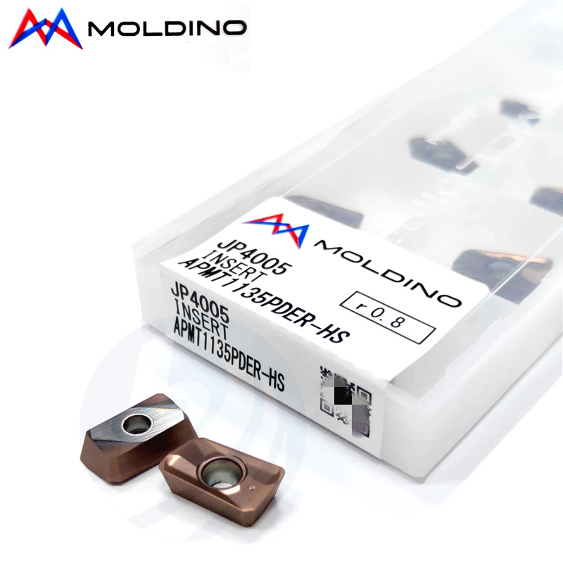 原装正品日立APMT1135PDER-HS  JP4005 通用碳钢合金钢R0.8铣刀片