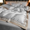Chihiro-Eclectic Gray [High-grade luxury as silk like satin suitable for naked sleep]