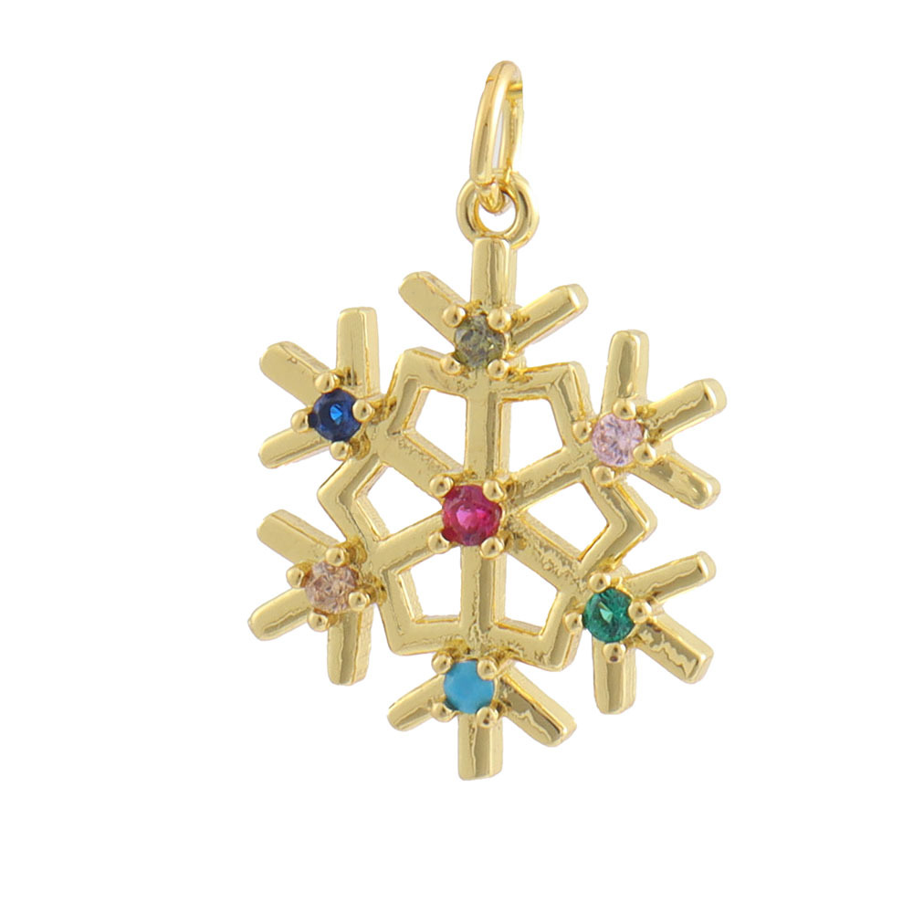 3g Weight Pendant Jewelry Making Type 15 * 22mm Jewelry Making Size Zircon Inlay Material DIY Jewelry Accessories Classification 1 Piece Quantity Copper Material Christmas Festival Christmas Tree, Bell, Snowflake Pattern Inlay Design IG Style Style 1 Piece 15 * 22mm Copper Zircon Christmas Tree Bell Snowflake Pendant 15