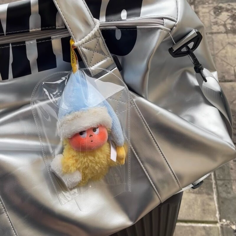 We are Star Man Doll Raincoat Coat Labu Xinglu Belle Plush Pendant Protective Cover Dustproof PVC