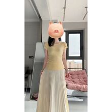 ������������ǳ��ɫһ������֯����T�����޴��д��ȹ������װ��