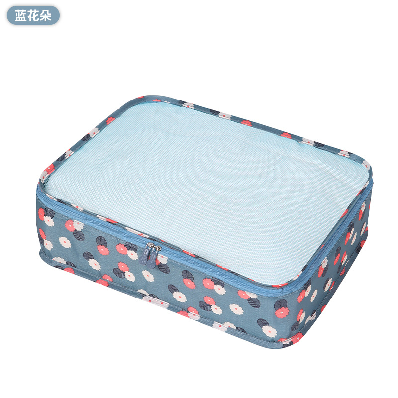 Bolsa de almacenamiento de viaje de tela Oxford bolsa de almacenamiento de ropa de equipaje bolsa de almacenamiento de muebles bolsa de malla de gran capacidad