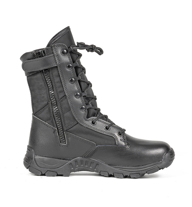 High-top combat boots Green desert boots Brown boots Light combat boots Training boots_voghion.com