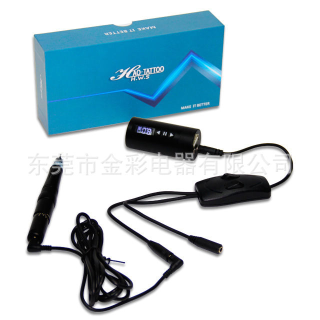 Professional Customized Jinmei Tattoo Integrated Needle Miniature Tattoo Pen with Professional Mini Mobile Power Tattoo Equipment