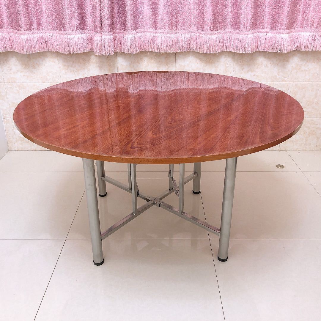 Fábrica directa mesa de comedor 12 personas mesa redonda con mesa giratoria mesa de comedor de madera sólida 10 personas mesa 15
