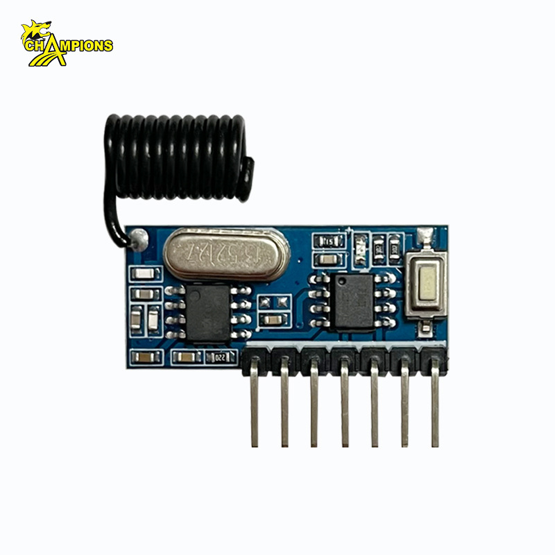 Módulo receptor inalámbrico de 4 canales con decodificación, salida de alto nivel 3.3~5V, con módulo de decodificación 433/315M.