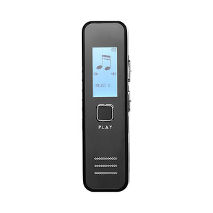 Card-Insertable Small Portable Voice Recorder with Noise Reduction for Students Attending Classes and Training, Mp3 Player That Can Be Used for External Monitoring and Is Portable