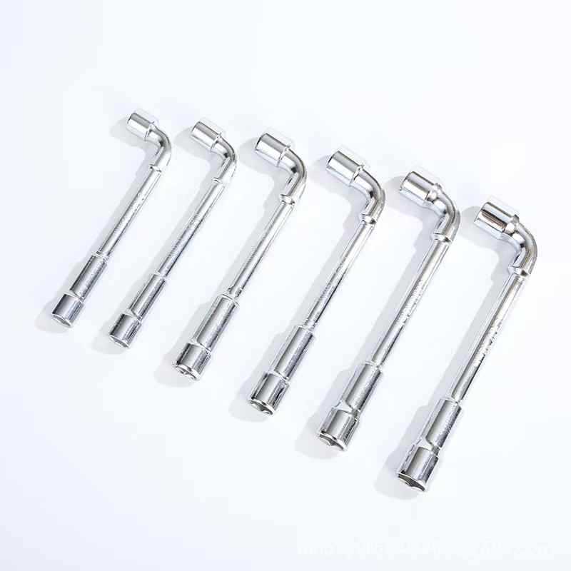 家用铣口L型套筒双头扳手烟斗7字型扳手汽车维修工具扳手厂家直供