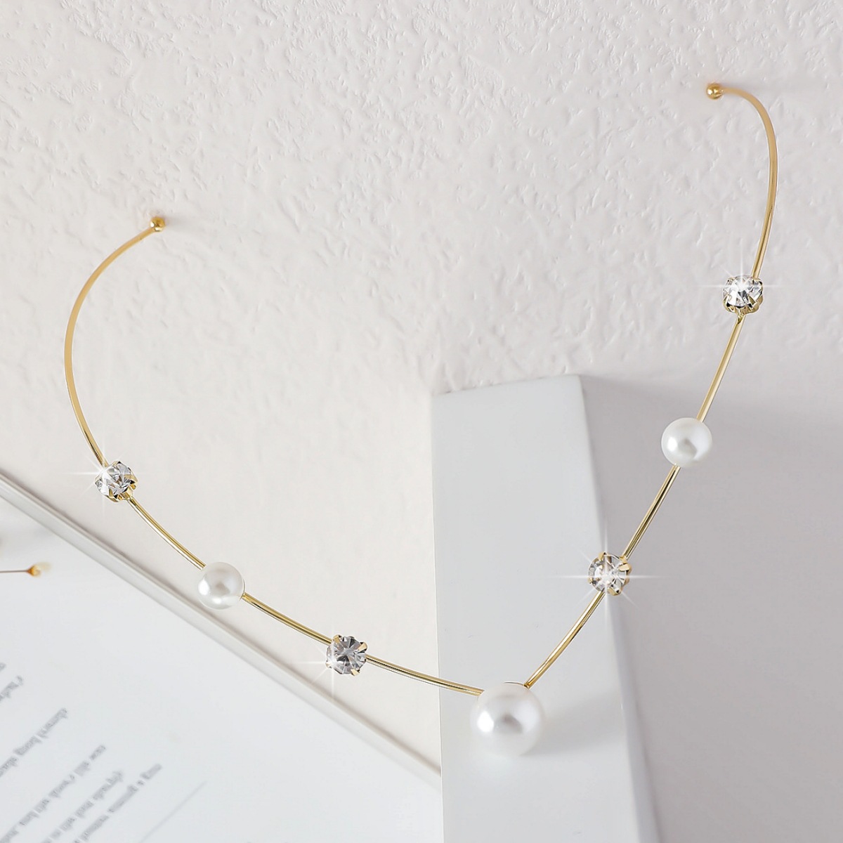 Aleación coreana de tipo posterior dulce perla flor de perla prensar perla