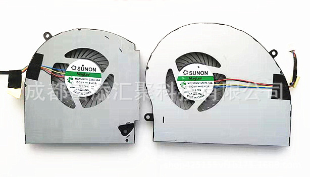 For Dell Alienware alien 17 R4 R5 P31E CPU GPU pair fan