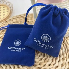 工厂定制绒布束口袋珠宝首饰文玩盘珠收纳袋 mp3 耳机 优盘便携包