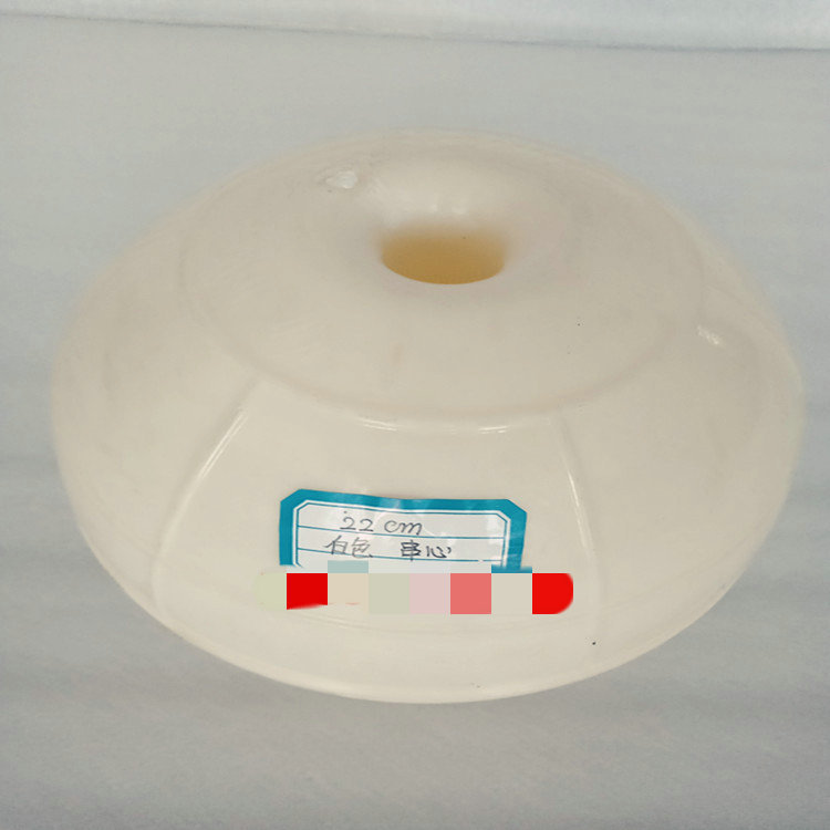 ABS浮球浮漂浮标航道警示标志直径22cm深水穿心浮球