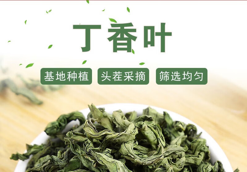 2024 New Clove Leaf Tea Ding Xiang Ye Herbal Tea Loose Leaf 500g Bag overview
