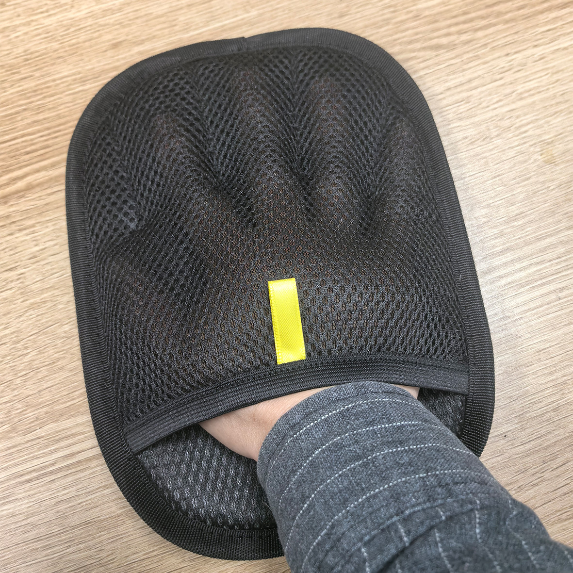 Pet Static Hair Removal Glove Cat Hair Cleaner Deshedding Brush Cat Hair Brush Hair Removal Tool Five-Finger Extended Version