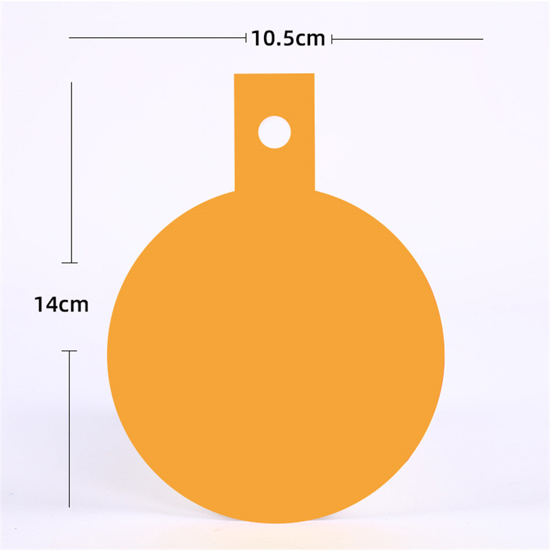 Fluorescent clothing discount sign medium size promotional price sticker creative POP display label clothing advertising paper discount price