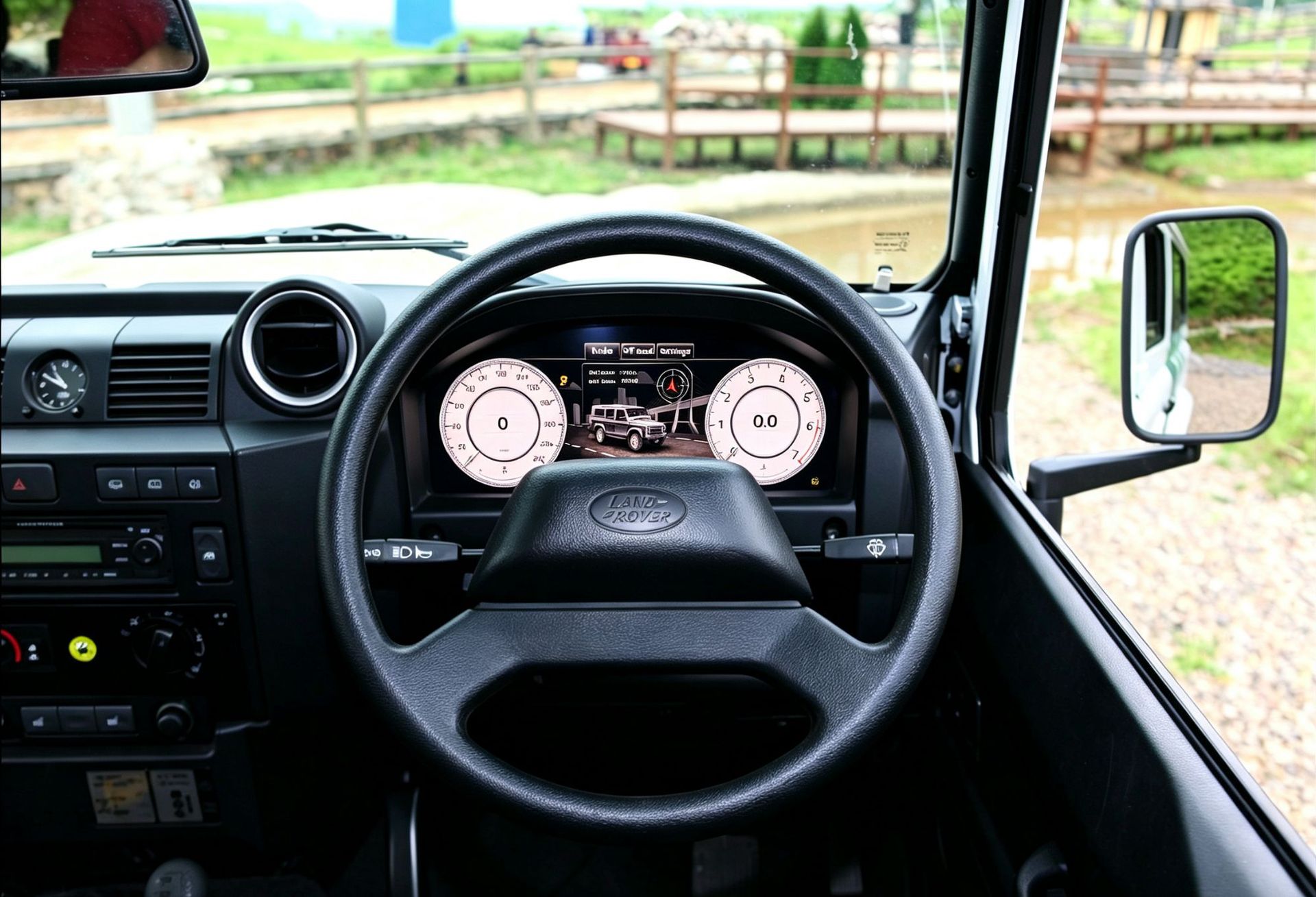 Suitable for Land Rover Defender Full Lcd Instrument Panel 12.3inch Old-To-New Instrument Assembly