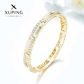 旭平人工宝石几何方形冷淡风手镯欧美跨境光面轻奢个性手饰批发女