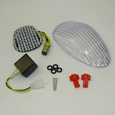 Suitable for Kawasaki Vulcan Motorcycle tail - transparent