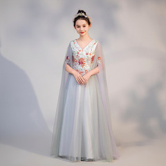 Children's classical dance guzheng performance uniform for girls, pipa folk music art exam performance dress, choir and recitation competition clothing