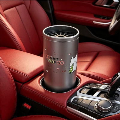 Perfplant seat: Aluminum alloy car air freshener soap - high-end-what-does-one-seek-in-life-wealth-and-freedom