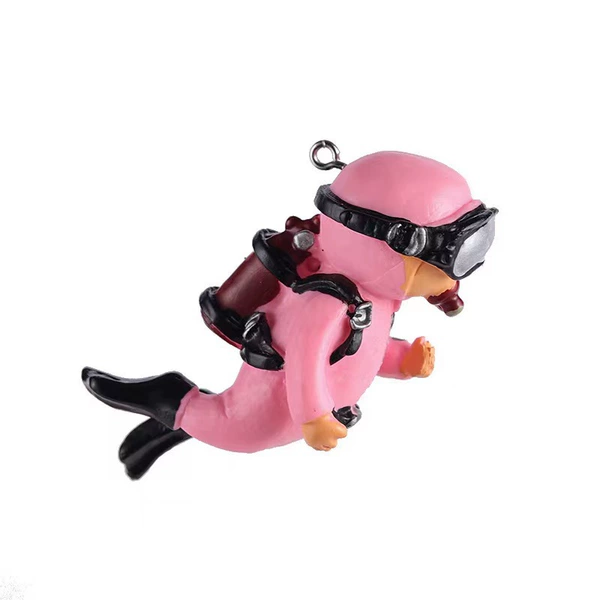 Pink fat diver [send float]