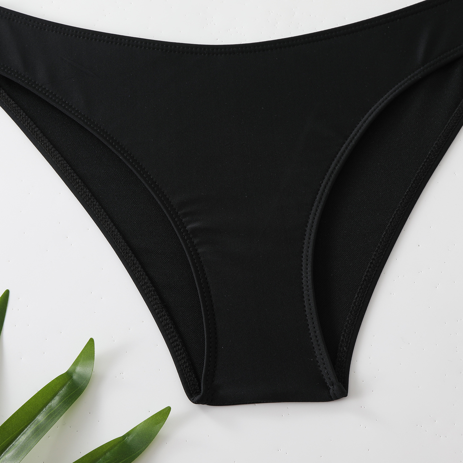 Regular Fit Fit Type Women's Sexy Solid Color 3 Pieces Set Bikinis Swimwear