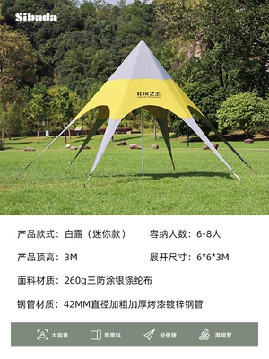 top camping shed – Avtomobil yan çətirləri - white-dew-mini-see-callout-for-details