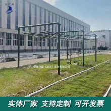 五行舟渡海登岛障碍体能训练螺旋梯器材绳网体能训练渡海登岛器材