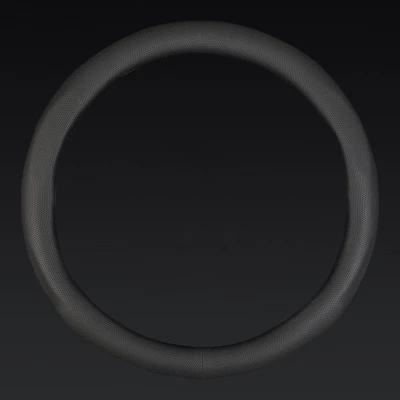 Steering wheel cover — Fiber Steering Wheel Cover Cross-Border Car - full-hole-skin-round-without-three-colors