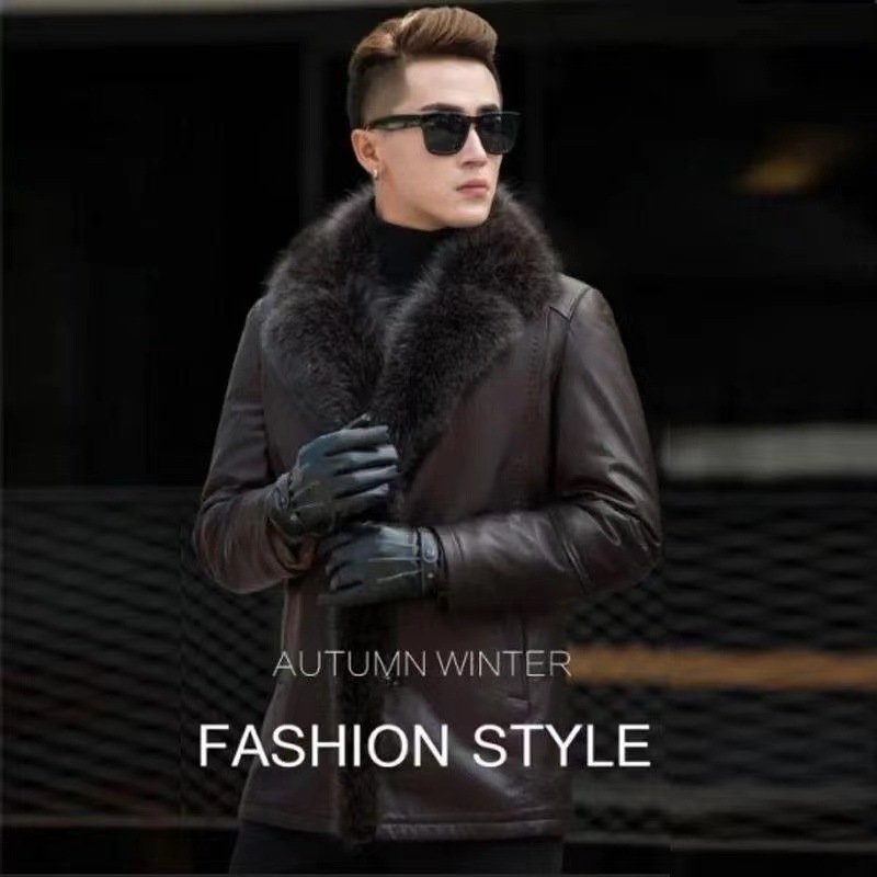 Темно-коричневый (средней длины)