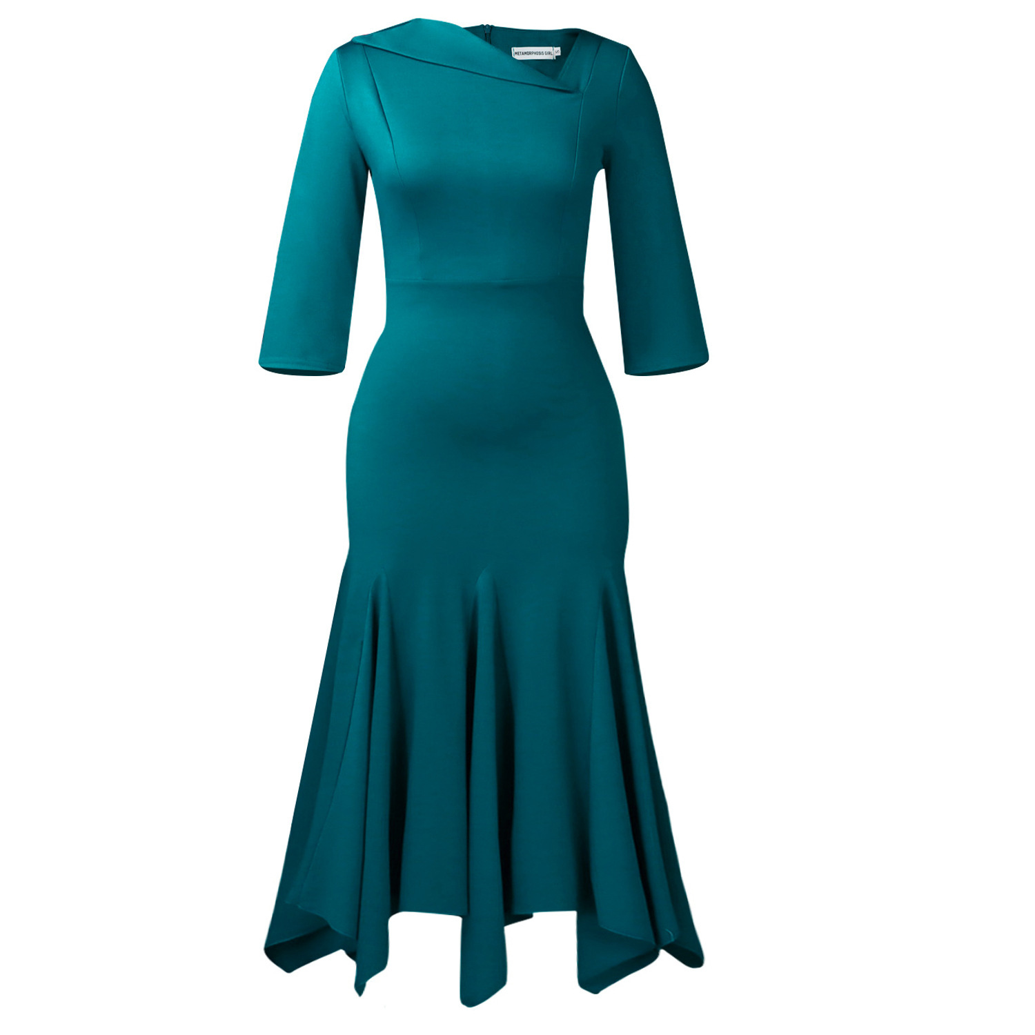 Women's Elegant High Waist Dress
