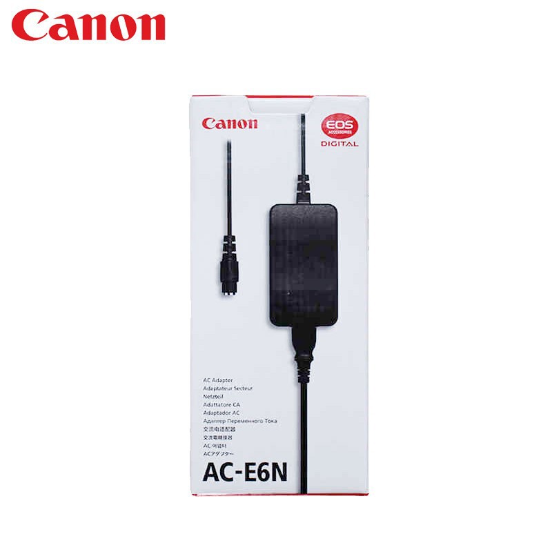Spot applicable Canon AC-E6N + DR-E6 AC power adapter external power 90D6D25D4 R5R6