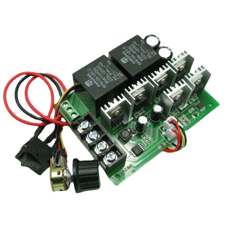 大功率40A正反转 电机调速器 有刷马达正转反转控制器 12V24V36V