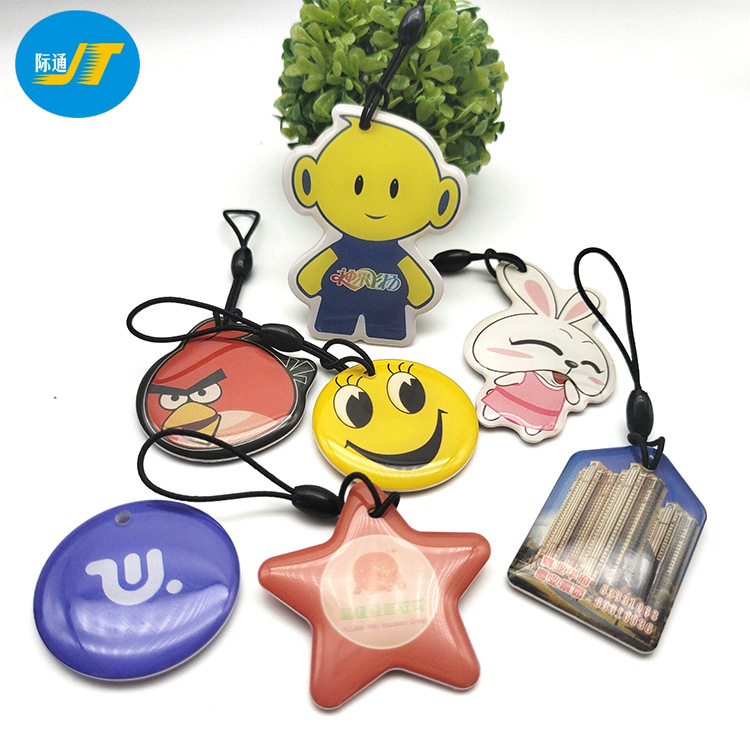 NFC会员滴胶卡 IC/ID滴胶感应卡 可复制加密解密小区物业门禁卡